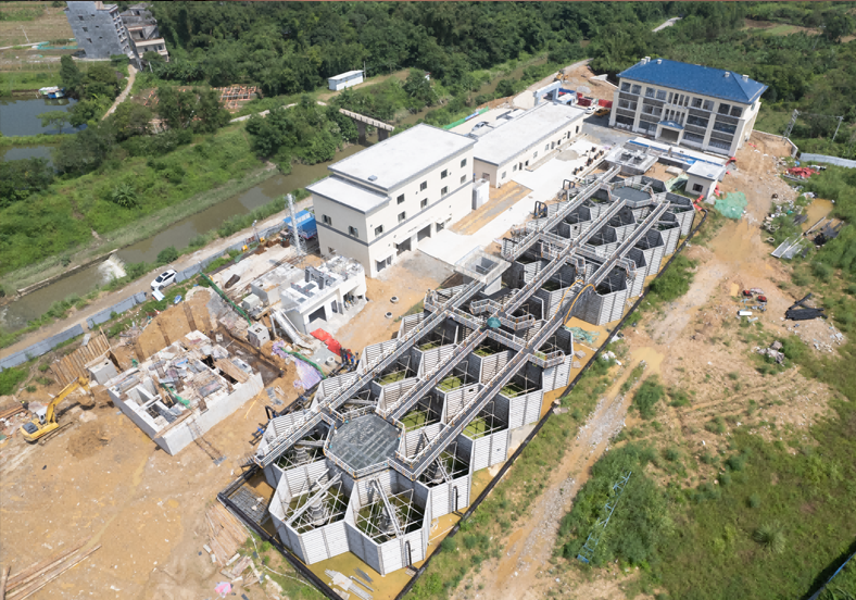 河西污水處理廠(chǎng)及配套管網(wǎng)建設(shè)工程八月底試運(yùn)行